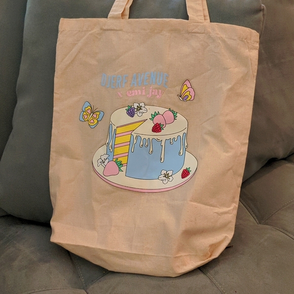 🦋NWOT DJERF AVENUE Tote - Picture 2 of 9
